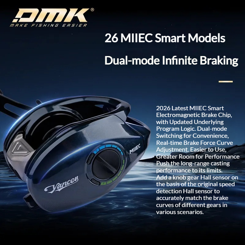 Carrete de Pesca Dmk Miiec Sma - Trolling Reel reseña y precio