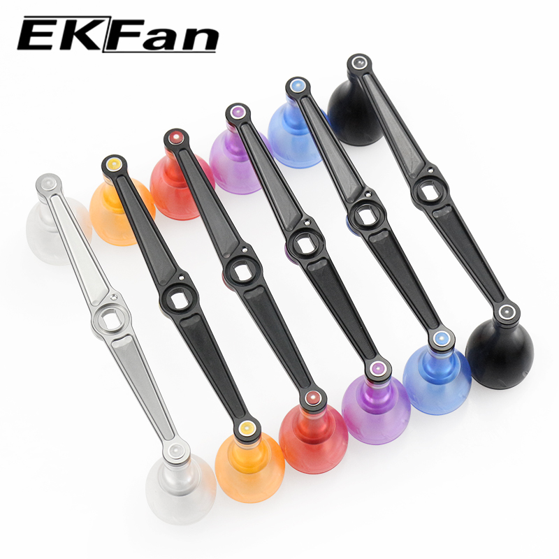 EKFan-manijas de aleación ultr - Spincast Reel reseña y precio