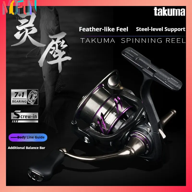 Carrete de pesca Takuma Lingxi - Spincast Reel reseña y precio