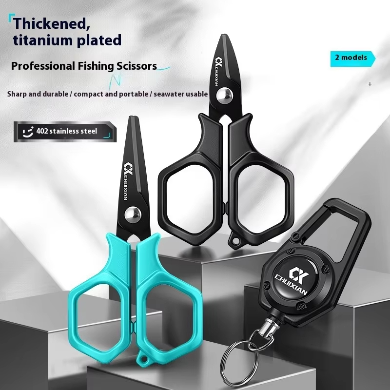 Tijeras de Pesca Portátiles QA - Baitcasting Reel reseña y precio